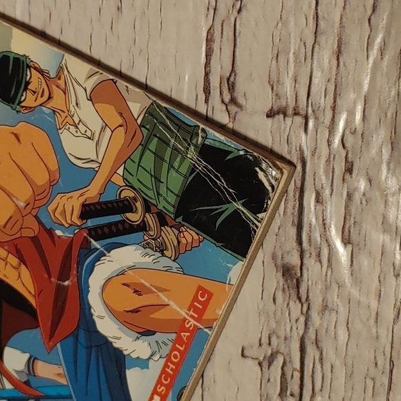 3/$13 Pirate Attack (Shonen Jump's One Piece) Chapter Book Novel 2007 Scholastic - Picture 2 of 6